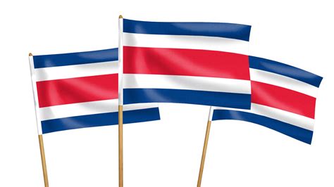 Costa Rica Handwaving Flags | Hampshire Flag Company