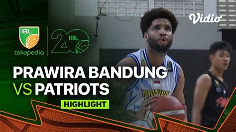 Highlights | Prawira Harum Bandung vs INA Patriots | IBL Tokopedia 2023