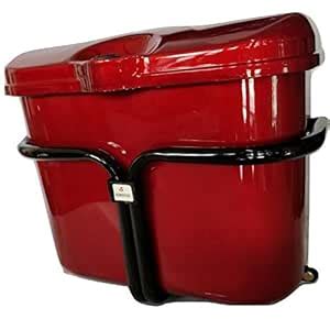Aerostar Yoko Universal (for All Bikes) Luggage Side Box (Red) with ...