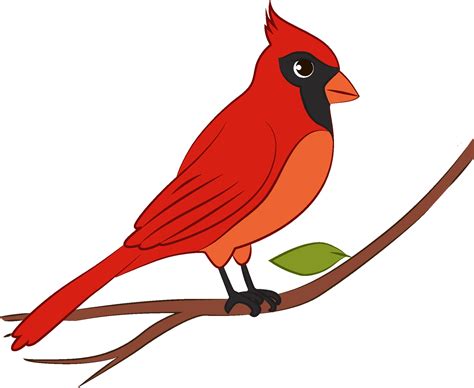 Cute Cardinal Clipart
