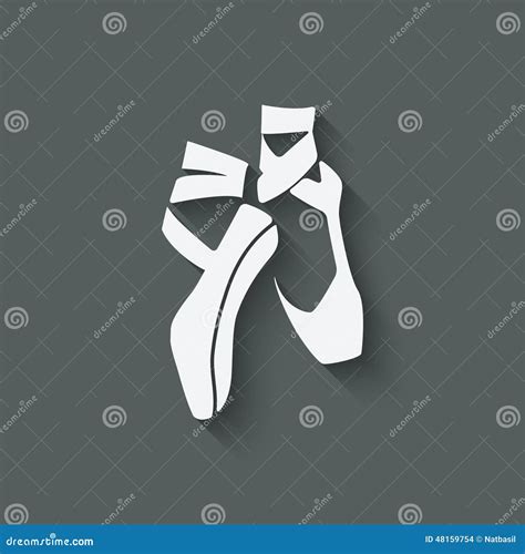 Ballet Dance Studio Symbol Stock Vector - Image: 48159754