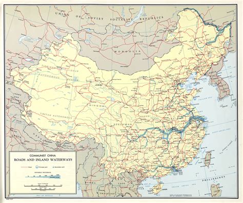 Maps of China | Detailed map of China in English | Tourist map of China | Road map of China ...
