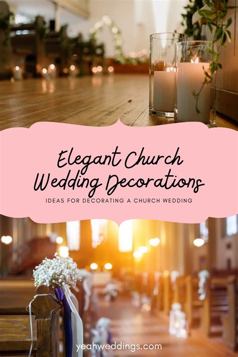 fall wedding decorations for church