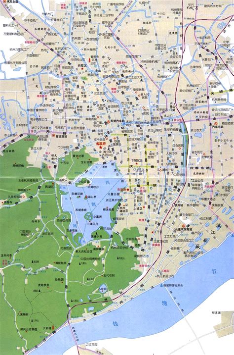Hangzhou Map - China