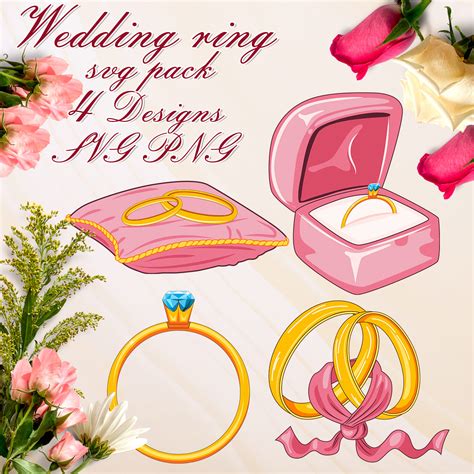 Seashell Clipart Wedding Ring
