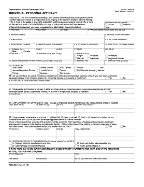 CA ABC-208-A 2019-2026 - Fill and Sign Printable Template Online