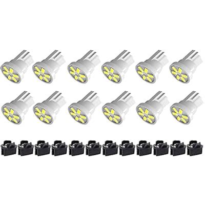 BlyilyB 12-Pack White T10 194 168 With Twist Lock India | Ubuy