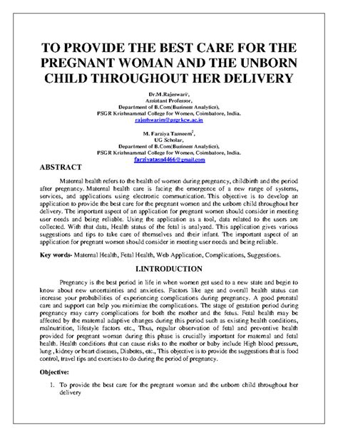 19BCB016 - TEAM 3 - Fetal health care analysis - TO PROVIDE THE BEST ...