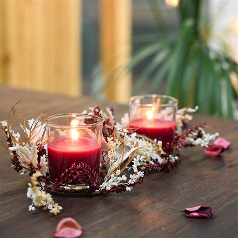 Market99 Cranberry Scented Candles Pack of 2 | Eco-Friendly & Non-Toxic ...