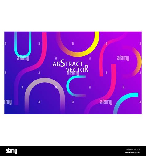 Dynamic colorful vertical composition Stock Vector Images - Alamy
