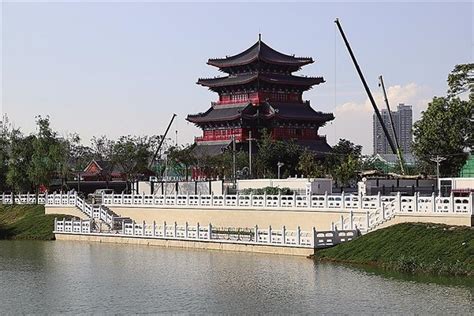 沧县捷地运河改造,沧州运河景观带及村,沧州大运河规划图_大山谷图库