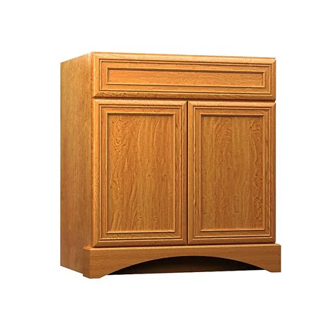 KraftMaid Summerfield Bartlett 36-in Praline Bathroom Vanity Base ...