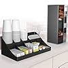 INDIAN DECOR. 50606 All New 11 Compartment Break Room Coffee Condiment ...