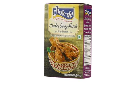 Chuk-de Chicken Curry Masala Box 100 grams - GoToChef