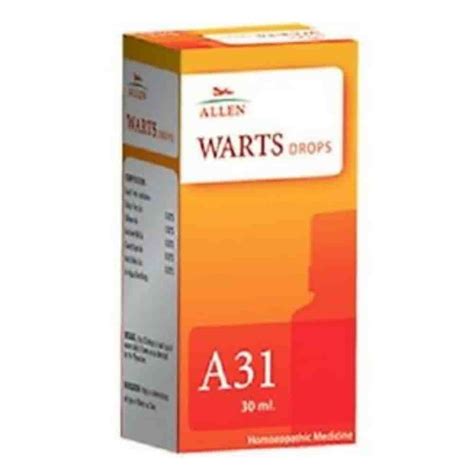 Allen - A31 Warts Drop for Warts and Corns - Skin Care