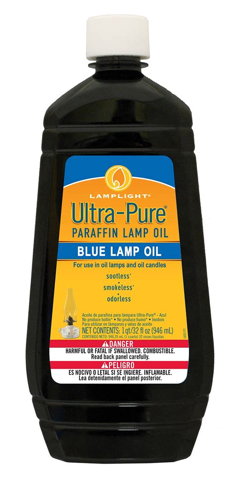 Amazon.com: Lamplight ¼ Gallon (32 oz) Ultra-Pure Lamp Oil Blue ...