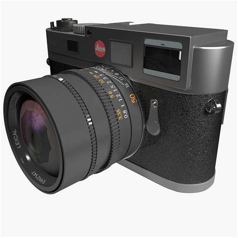 Camera Leica M9 Silver 3D Model $79 - .3ds .c4d .max .obj .ma - Free3D