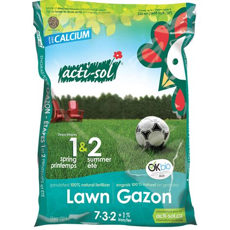 Natural Lawn fertilizer / Spring - Summer (15kg) - TERRA Greenhouses