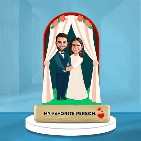 Custom Wedding Caricature Couple Gift | Personalized by Moskai – moskai