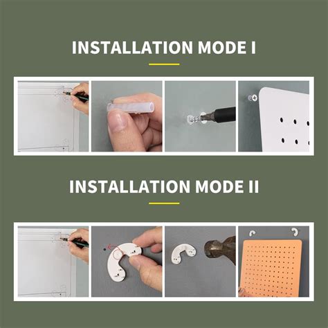 Buy Metal Pegboard standable no-punch pegboard Desk Top Organizer ...