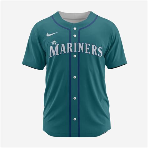 MLB Seattle Mariners Personalized Alternate 02 Baseball Jersey – Style ...