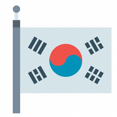 Country, flag, korea, korean, south icon - Download on Iconfinder