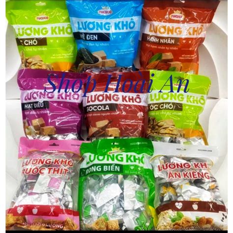 Lương khô gói 370g ( Đủ Vị) | Shopee Việt Nam