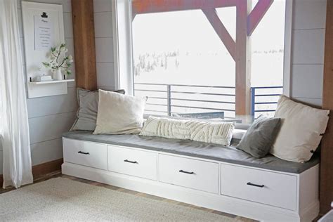 Window Seat with Drawers | Ana White