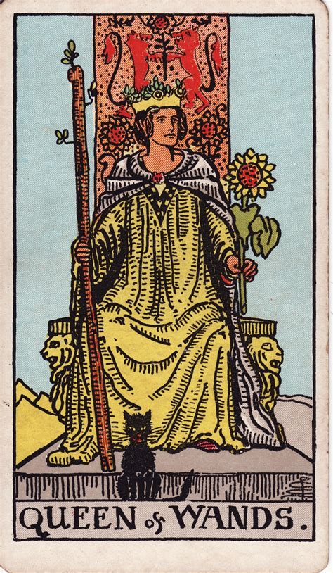 Queen of Wands - Wikipedia