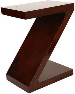Rajwara Sheesham Wood PU Polish Mahogany Finish Indian Z Shape Bedside ...