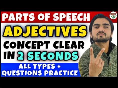 Adjective - Adjectives in English Grammar - Adjectives - Concept/Words ...