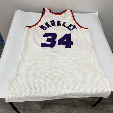 Charles Barkley 1992-93 Signed Game Used Phoenix Suns Champion Jersey ...