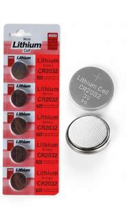 Micro Lithium CR2032 3V Lithium Coin Cell , CMOS for Motherboard ...