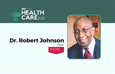 ROI Influencers: Health Care 2023 — Dr. Robert Johnson | ROI-NJ