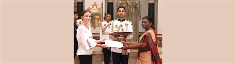 H.E. Mrs Ana Taban, Ambassador of the Republic of Moldova presenting ...