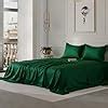 Stoa Paris Satin Bedsheet for King Size Bed, 300 TC Bedsheet with 2 ...
