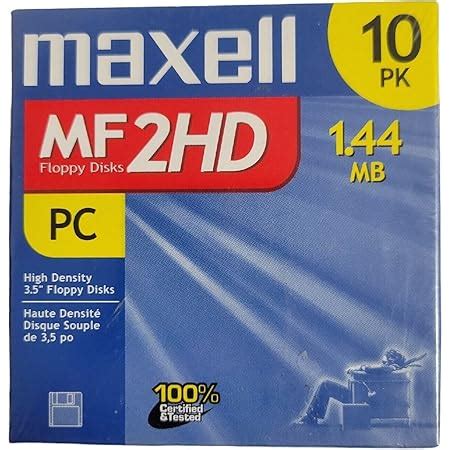 Maxell 3.5 HD 1.44MB Pre-Formatted MF2HD 10-Pack - Buy Maxell 3.5 HD 1 ...