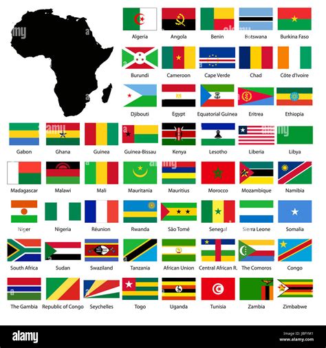 African Country Flags And Their Names at Robert Locklear blog