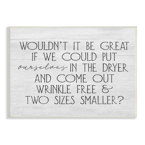 Stupell Industries Humorous Laundry Phrase Grainy Pattern Text Sign ...