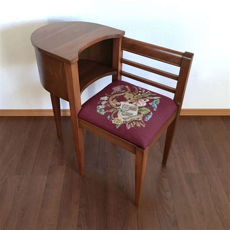 Old Fashioned Telephone Table Chair at Nancy Hansen blog
