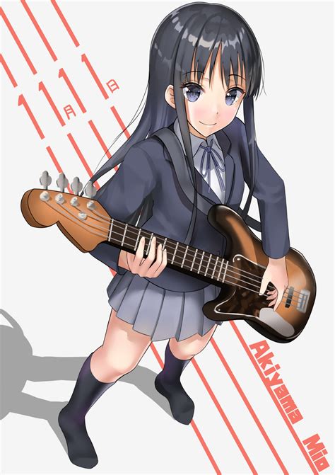 Akiyama Mio - K-ON! - Image by Plu #2751438 - Zerochan Anime Image Board