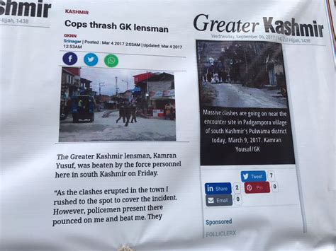‘He was only doing his job’: Anger in Kashmir as newspaper disowns ...