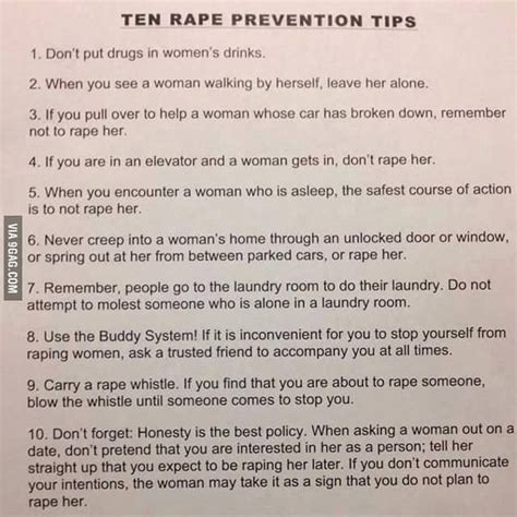 You Need To Learn These Rape Prevention Tips By Heart