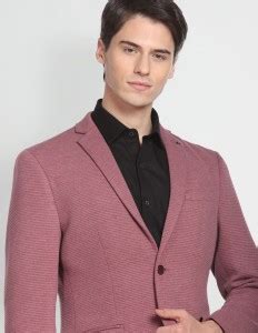 ARROW Solid Single Breasted Formal Men Blazer - Buy ARROW Solid Single ...