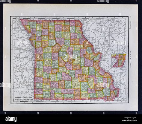 Map of springfield missouri hi-res stock photography and images - Alamy