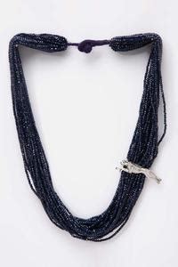 Buy Blue Animal Motif Long Necklace by Dugran By Dugristyle Online at ...