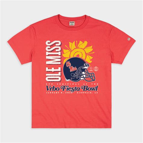 Ole Miss 2026 Fiesta Bowl Heavyweight Tee | Homefield