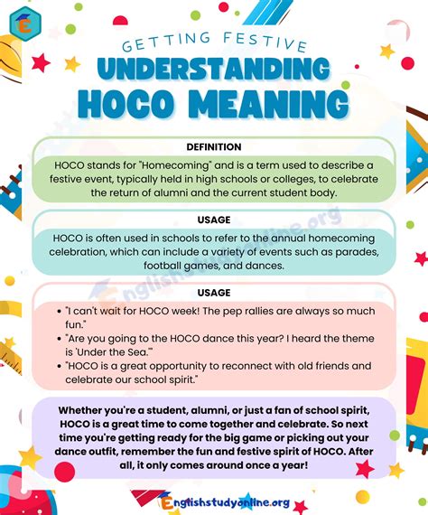 HOCO Meaning: What Does This Acronym Stand For? - English Study Online