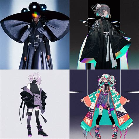 Avant-garde fashion Midjourney style | Andrei Kovalev's Midlibrary 2.0