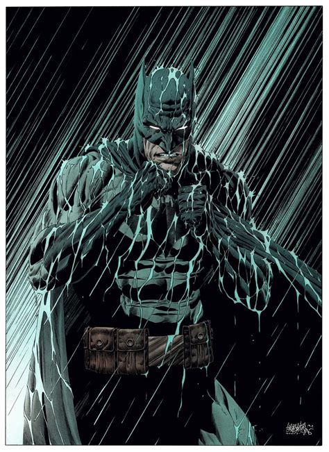 Batman Rain color by garnabiuth on DeviantArt | Cómics de batman ...